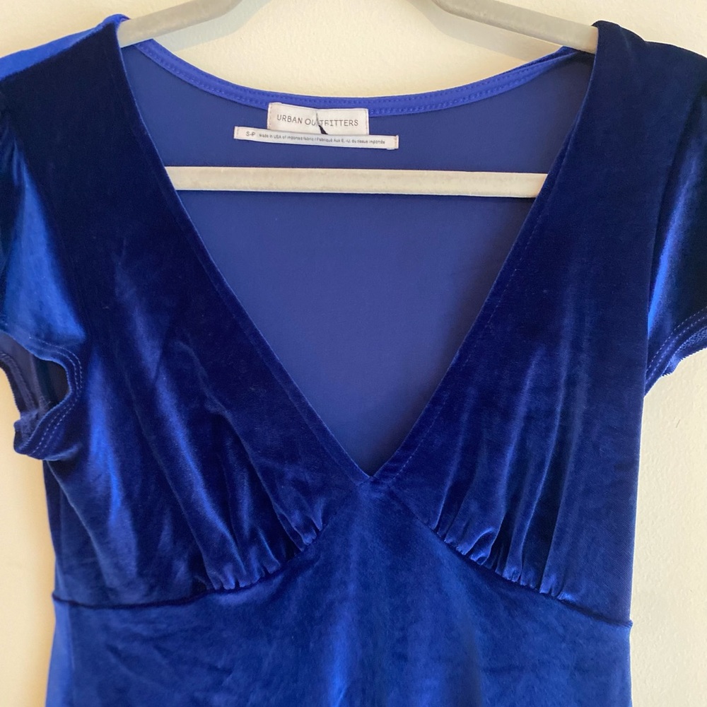 Velvet Babydoll Dress